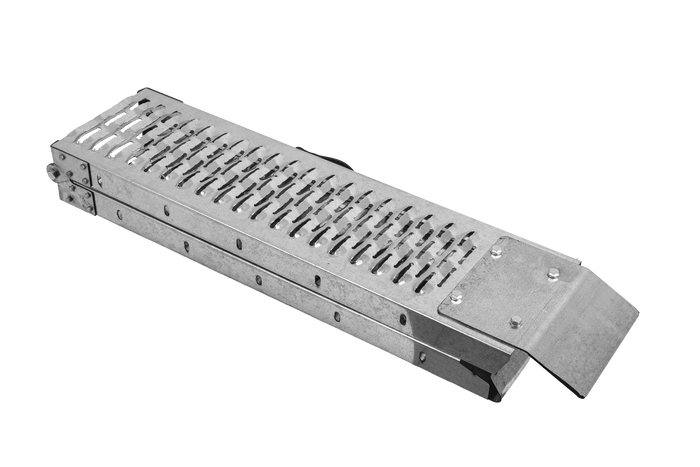UNITRAILER ALR004 foldable ramps steel drive-on ramps for trailers 170cm 454kg set of 2