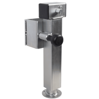 UNITRAILER JL2 extendable crank support for 1300kg flatbed trailer 410-645mm