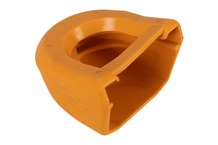 Safety cover for the STEELPRESS SDP-05 Soft Dock ball hitch with space for the plug