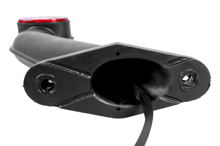 ASPÖCK SUPERPOINT II marker lamps left + right on a rubber arm with a side cable
