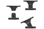 ProPlus 362622PMBK Caravan Door Latch, Black Door Holding Handle