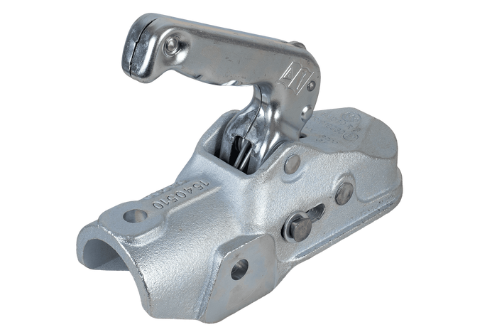 WINTERHOFF WW 350-RB-K1212 ball hitch for a 3500kg trailer with a 50mm cast iron pipe drawbar