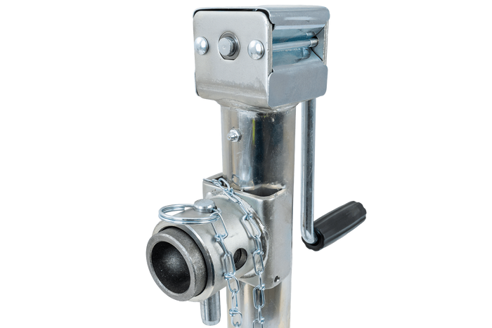 UNITRAILER TJ5001 extendable crank support for 1300kg flatbed trailer 364-614mm