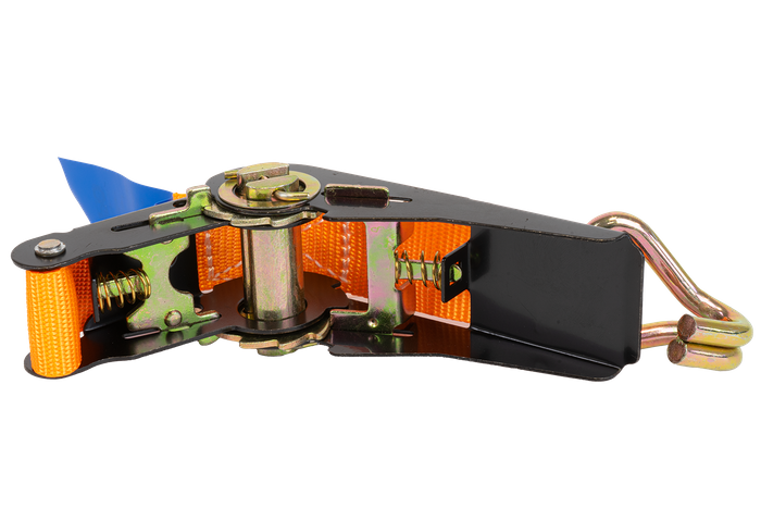 Set of four KAMAR 3m/25mm/0.8t orange transport belts with tensioner