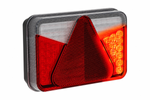 ASPÖCK MULTILED V rear lamp bayonet 8PIN 5 functions right