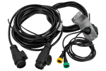MANTES electrical installation, boat trailer harness, 11.67m, 13PIN plug, 2x 5PIN bayonets