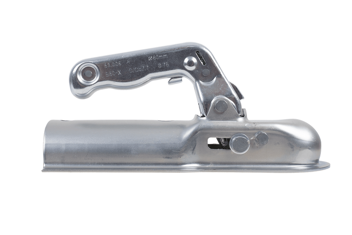 CHOOYO JD.00.53.006 ball hitch for 800kg trailer with 60mm tubular drawbar