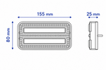 TT Technology TT.12028B-DI-CAN LED rear lights 3 functions CANBUS on magnet left + right
