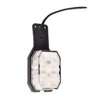 ASPÖCK FLEXIPOINT LED right marker lamp with bracket white/red