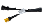 ASPOCK 5-PIN bayonet adapter with fog light and reversing light branch 0.1m