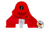PRAMAR Radstopper VDI 2700 red tow truck wheel lock - adjustable, universal