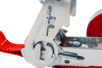 UNITRAILER 3m/25mm/1t red transport belt with tensioner