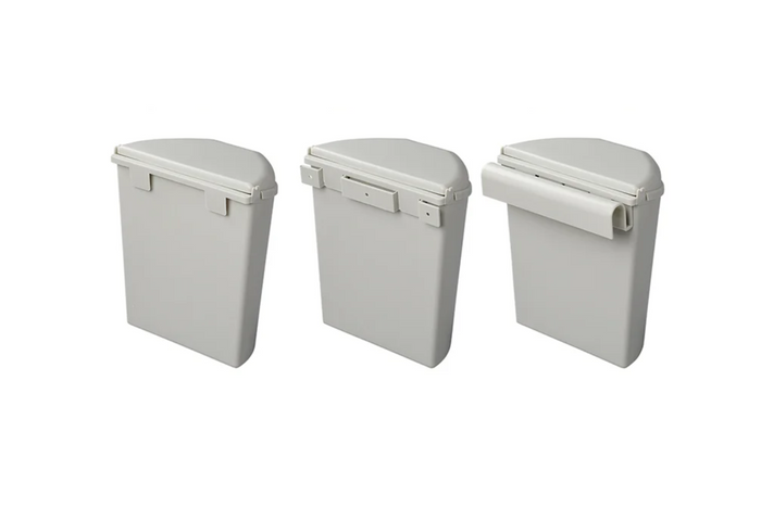 ProPlus 370402 waste bin with lid for trailers, campers, 6L
