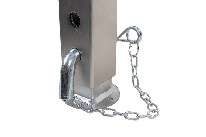 UNITRAILER JL1 extendable crank support for 1500kg flatbed trailer 346-576mm