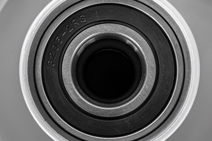 UNITRAILER steel rim 5.5Ix8"H2 3x128 with bearings 6205-2RS
