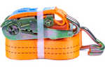 Set of four UNITRAILER 4m/25mm/1t orange transport belts with tensioner