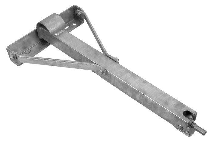 KNOTT 6X1197.007 extendable corner support stabilizer for trailer 1100kg 498mm