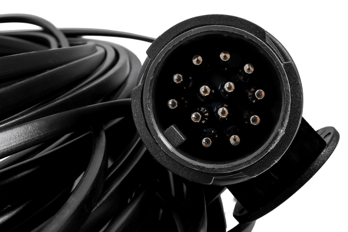 MANTES electrical installation, boat trailer harness 7.8m, 13PIN plug, 2x5PIN bayonets