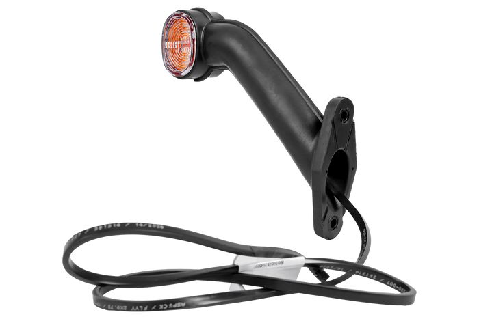 ASPÖCK SUPERPOINT II marker lamps left + right on a rubber arm with a side cable