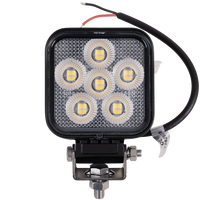 LED work lamp reflector TT TECHNOLOGY BLACK TT.13324 24xLED 1920lm square