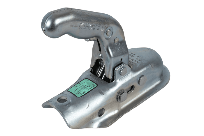 KNOTT KK14-A ball hitch for a 1400kg trailer with a 50mm tubular drawbar