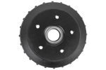 Brake drum for AL-KO with bearing for trailer axle 200x50 5x112 37mm
