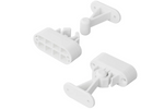 Caravan, camper door latch ProPlus 362622V02 white spring-loaded handle for holding the door