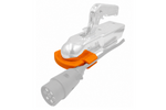 Safety cover for STEELPRESS 5.5mm ball hitch with space for plug