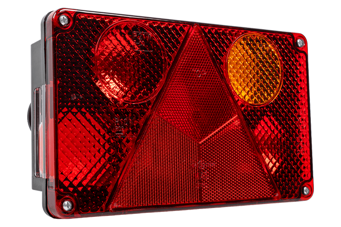 Rear lamp WAŚ W21P 6 functions right